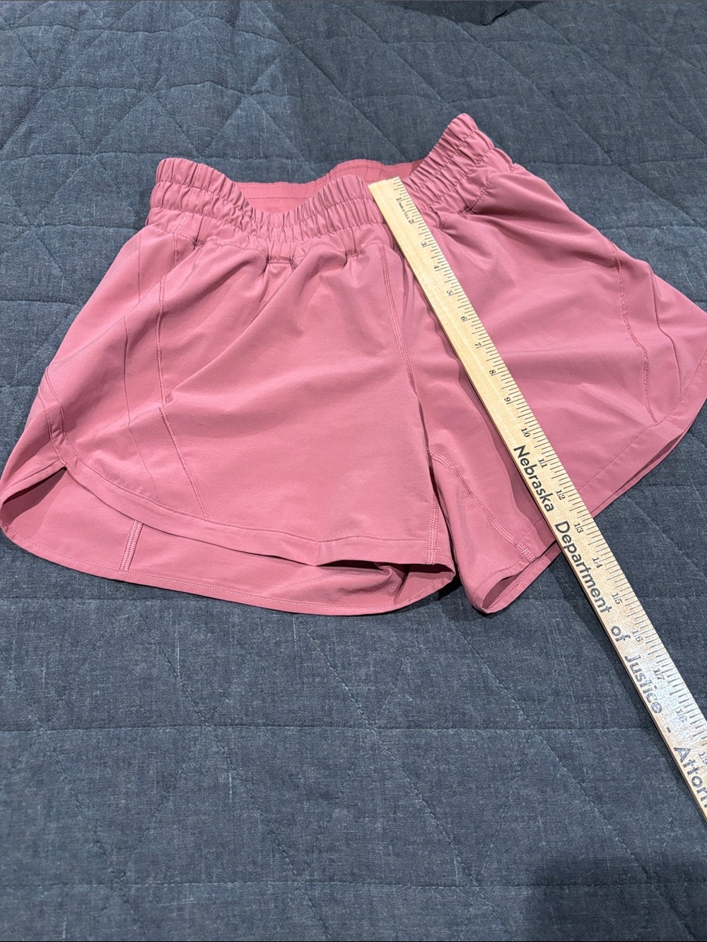 lululemon athletica Rose Pink Athletic Shorts